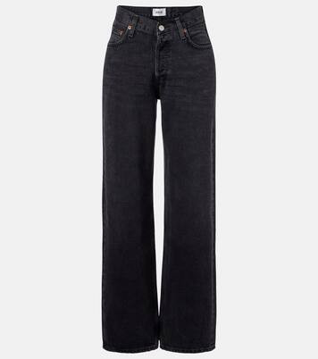 V-Waist Baggy high-rise wide-leg jeans | Mytheresa (US/CA)