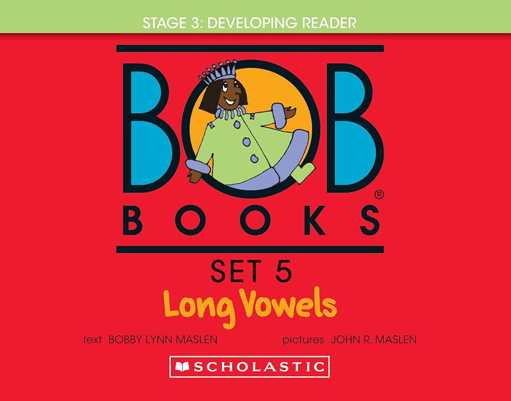 Bob Books - Long Vowels Hardcover Bind-Up | Phonics, Ages 4 and up, Kindergarten, First Grade (St... | Amazon (US)