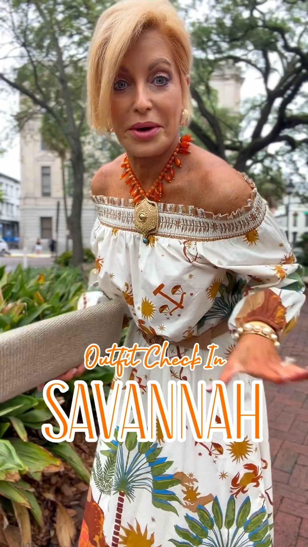 This outfit is so beautiful & so well made.  I got so many compliments & I’m wearing a med in my top (I’m busty) & small in my skirt

#LTKTravel #LTKMothersDay #LTKvlog