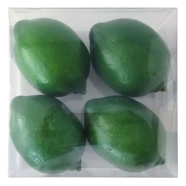 Set Of 4 Lime Decorative Bowl Filler, Green, Plastic, sold by At Home | At Home