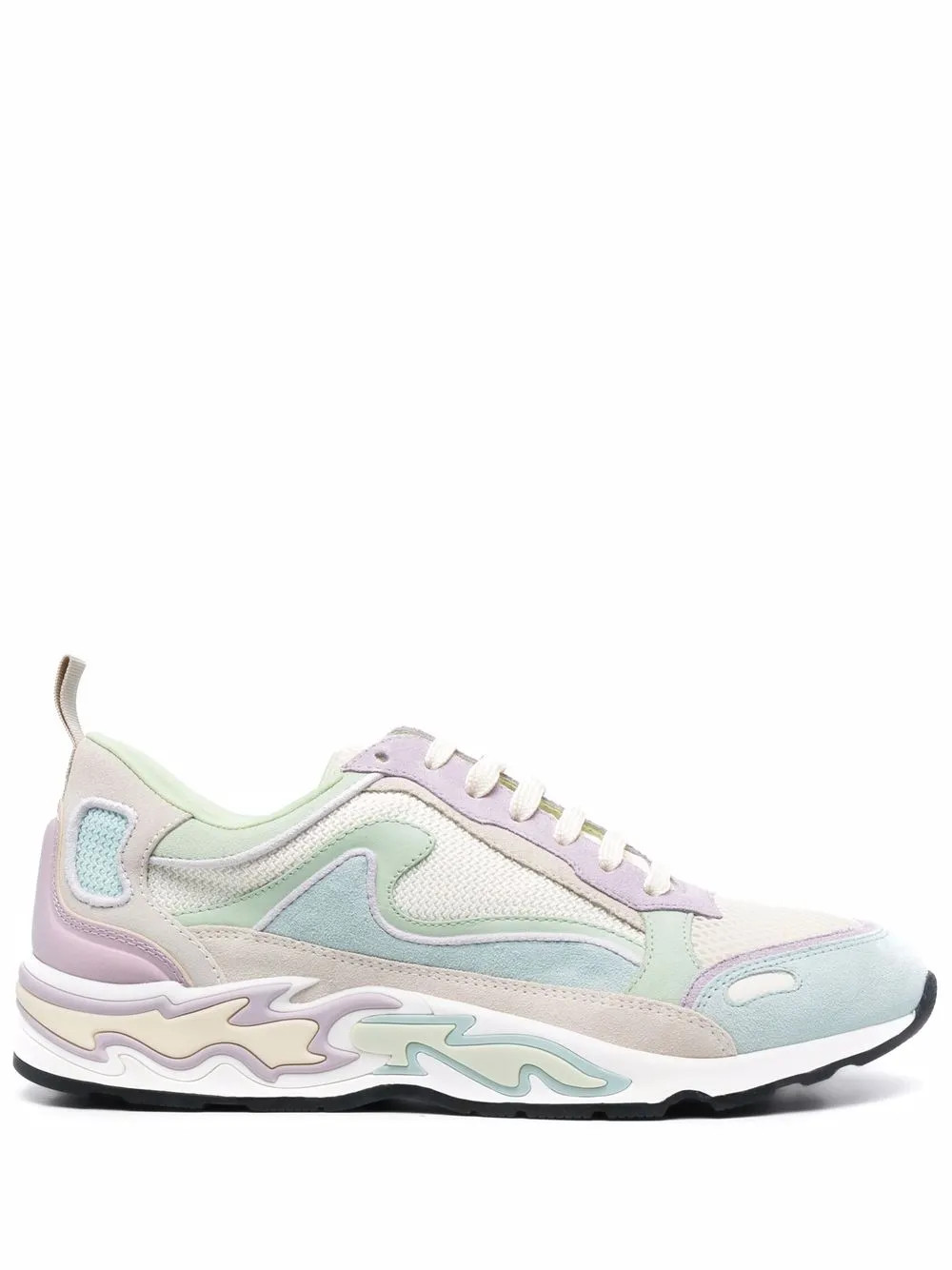 SANDRO Tenis Con Paneles - Farfetch | Farfetch Global