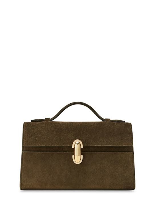 Symmetry suede pochette | Luisaviaroma