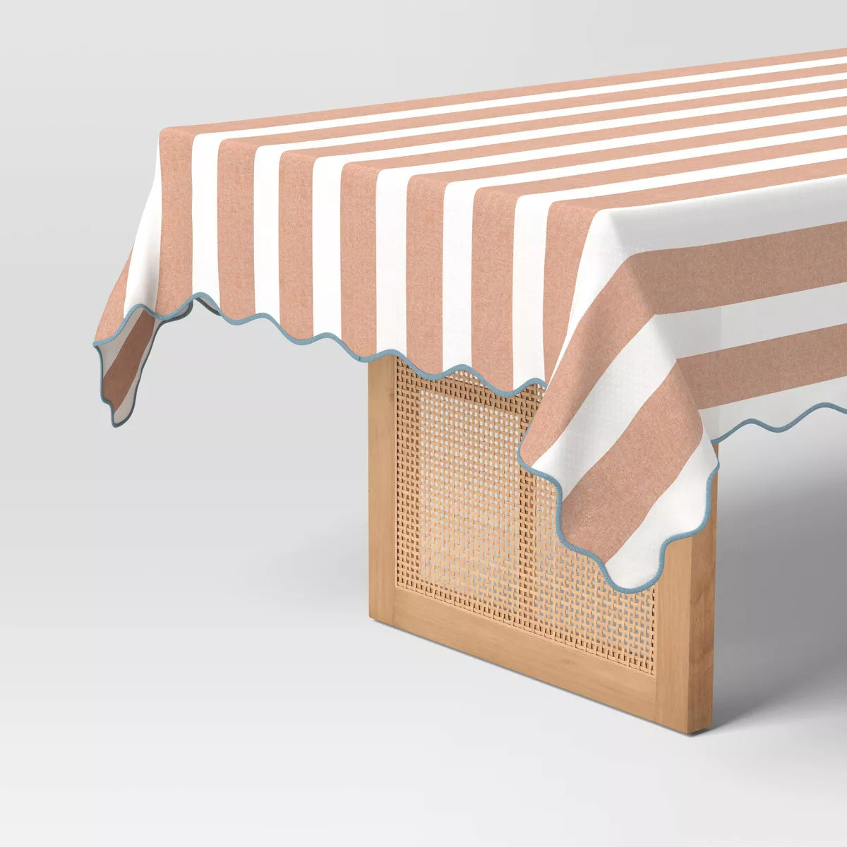 Striped Tablecloth Peach - Threshold™ | Target