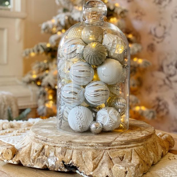 Found Carved Wood Pillar Base 11 Inch | Antique Farm House