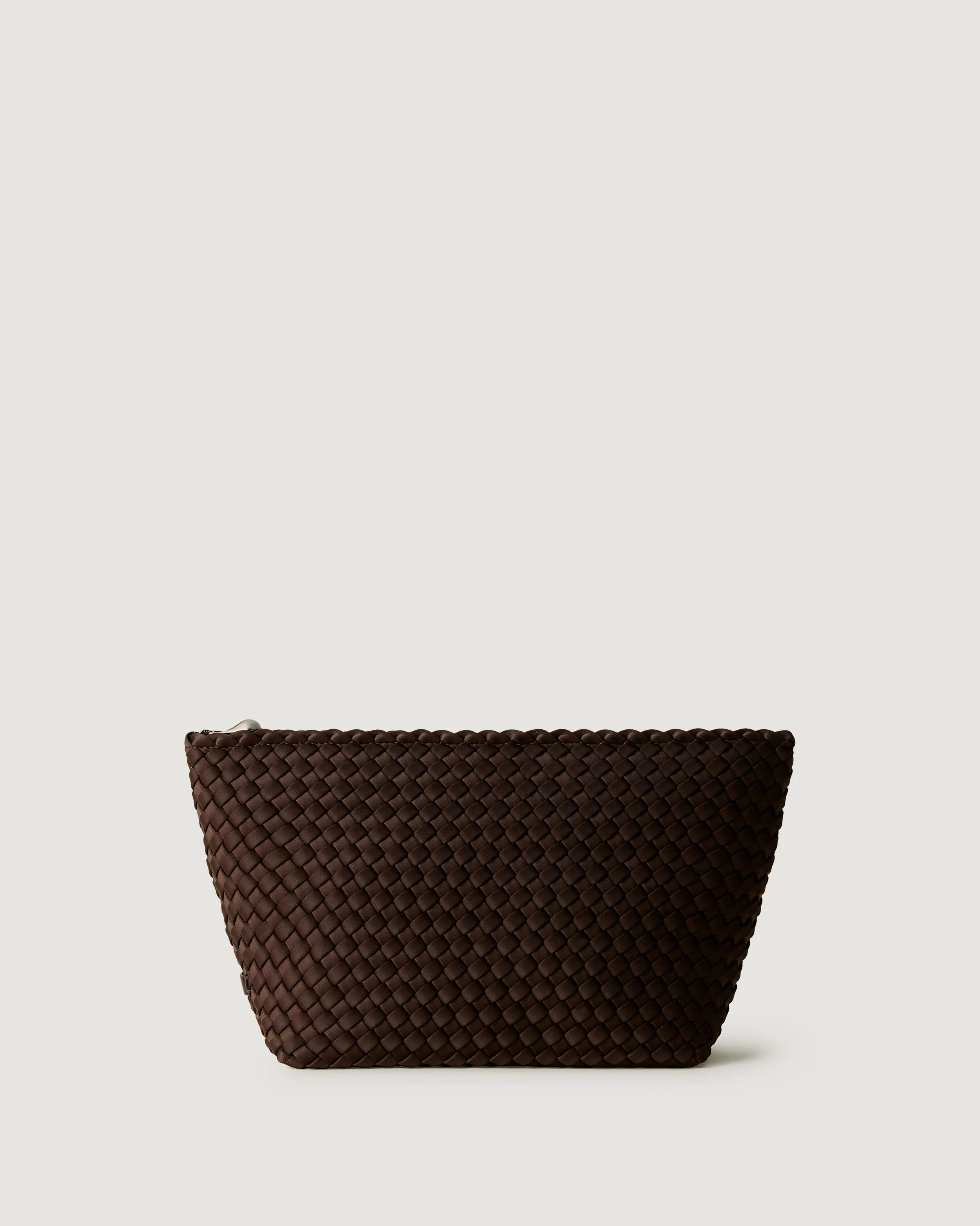 Portofino Large Cosmetic Pouch | Chocolate | Naghedi