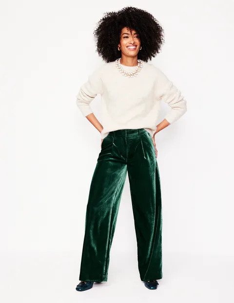 Chiswick Velvet Pants | Boden (US)