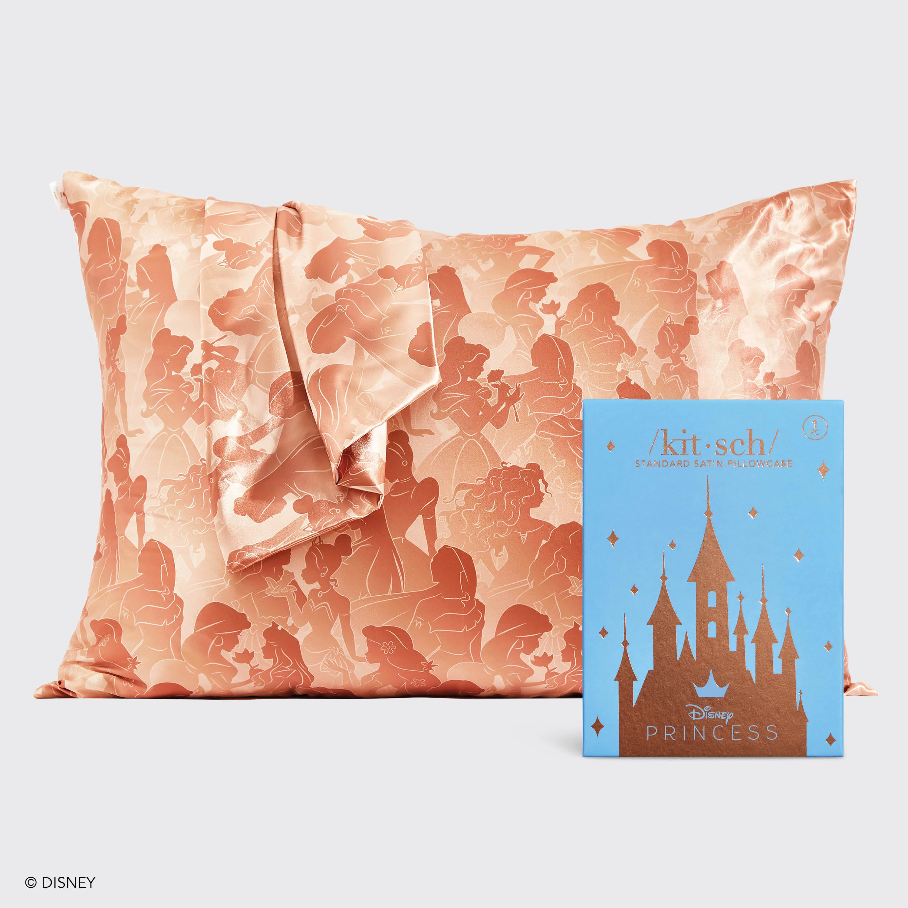 Kitsch x Disney Princess Satin Pillowcase in Disney Princess | Kitsch