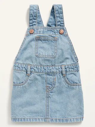Light-Wash Jean Skirtall for Baby | Old Navy (US)