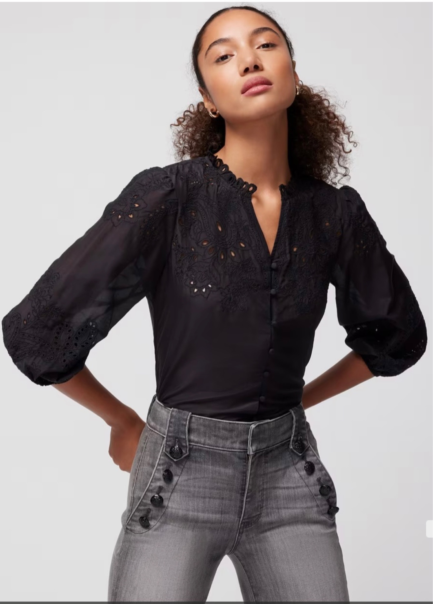 This fabulous Embroidered Sleeve top is ON SALE… available in most sizes… it would make a great gift 🎁… Dress it up or wear it casual…. It’s super comfortable…Christmas is only 70 days away!! Other fabulous on sale finds below!! 

#LTKHolidaySale #LTKsalealert #LTKstyletip