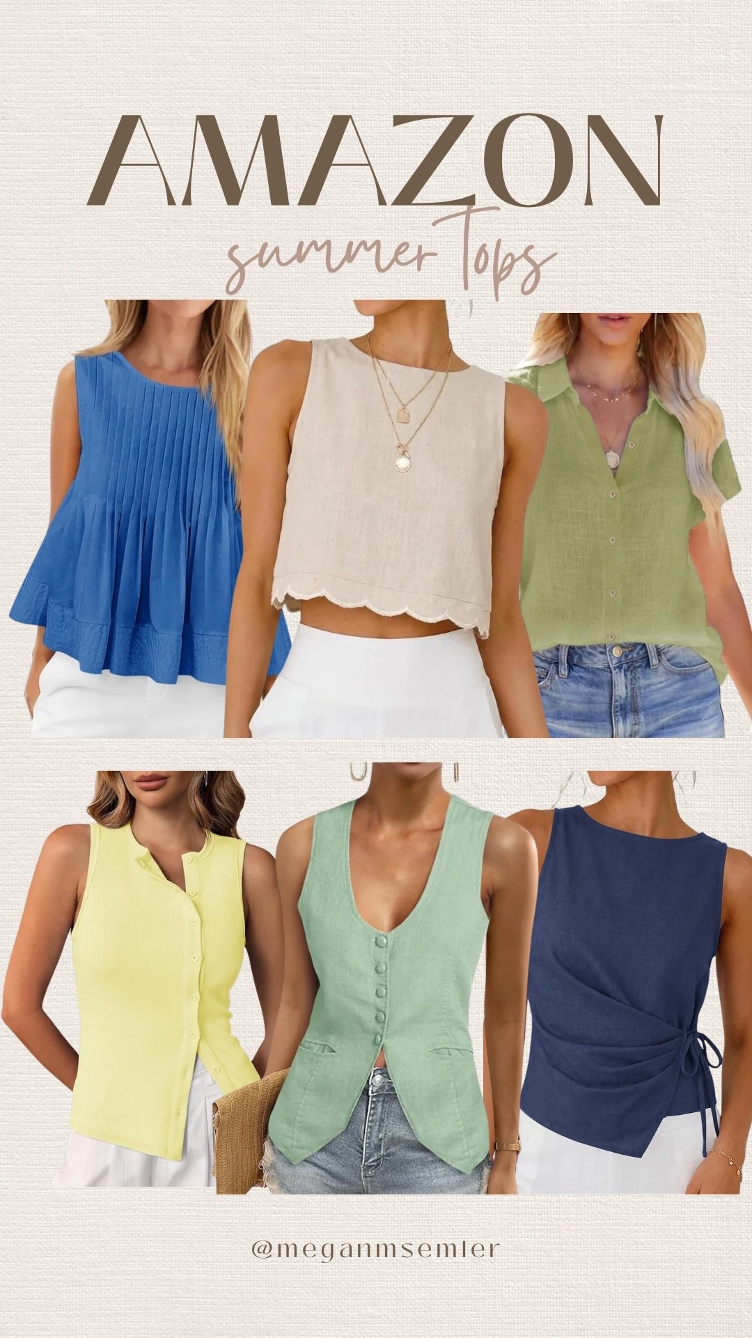 Amazon summer tops

#LTKgrwm #LTKootd #LTKSeasonal