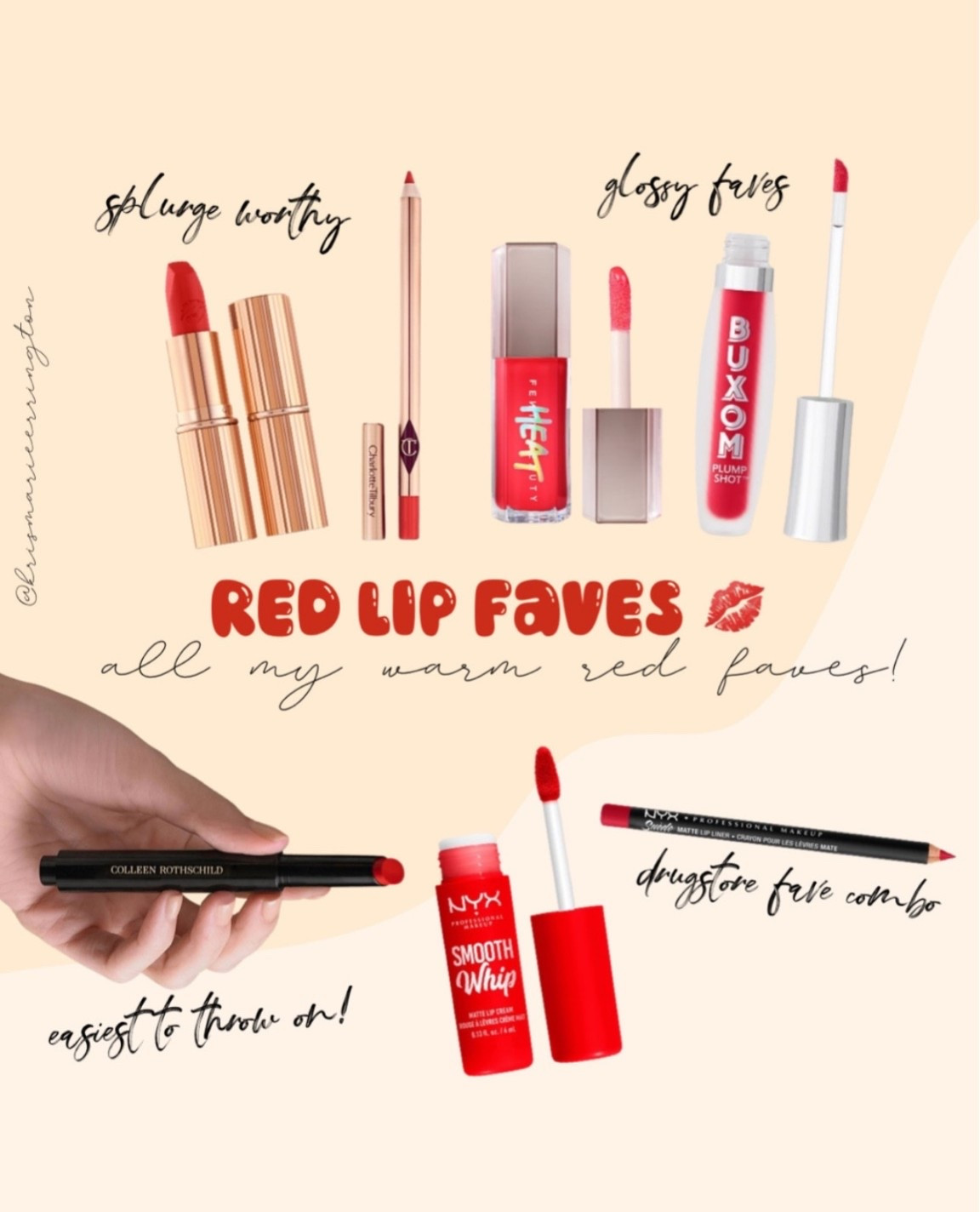 KRISMARIE20 works on Colleen Rothschild lip balm. Fave warm red holiday lips 

#LTKHoliday #LTKBeauty