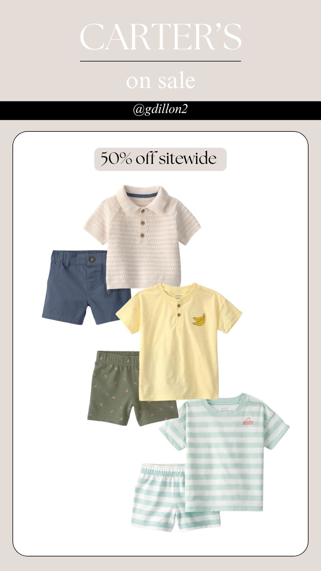 Limited time: Shop 50% off

#LTKSaleAlert #LTKootd #LTKKids