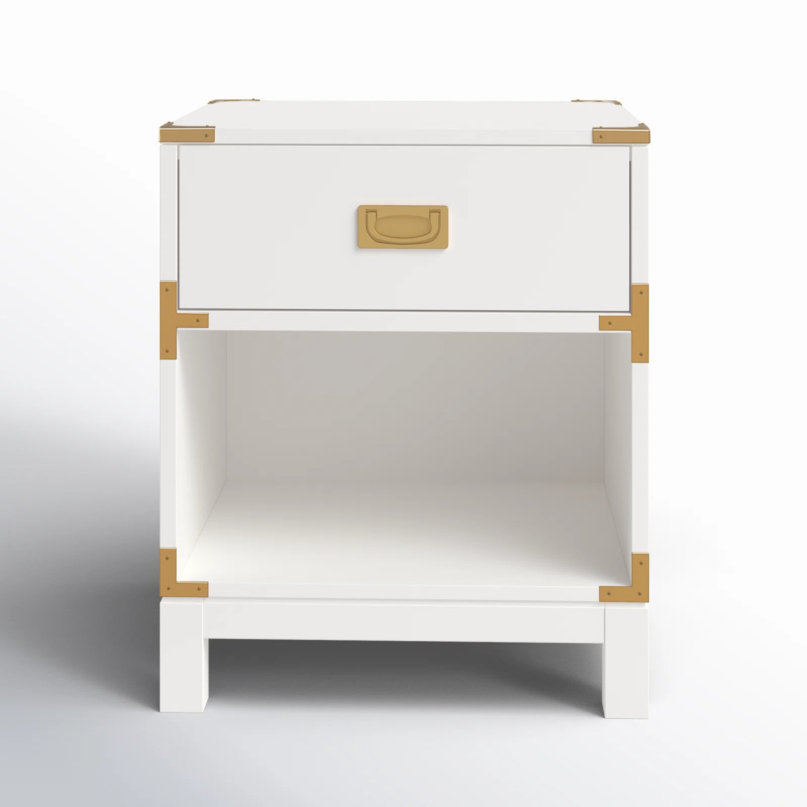 Birch Lane™ Dania 1-Drawer Gold Accent Nightstand & Reviews | Wayfair | Wayfair North America
