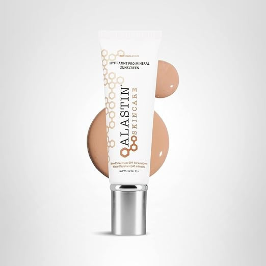 ALASTIN Skincare HydraTint Pro Mineral Sunscreen SPF 36 (3.2 oz) | 2-in-1 Tinted Daily Sunblock M... | Amazon (US)