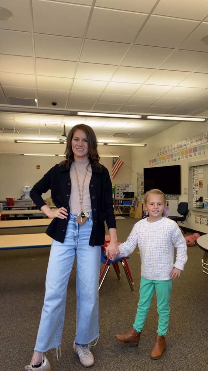 Teacher fit, but with jeans! 🫶

#LTKkids #LTKworkwear #LTKstyletip
