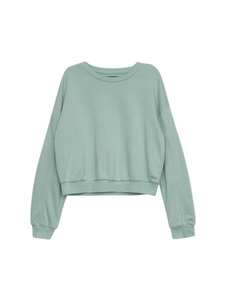 Softstreme Perfectly Oversized Cropped Crew | Women's Hoodies & Sweatshirts | lululemon | Lululemon (US)