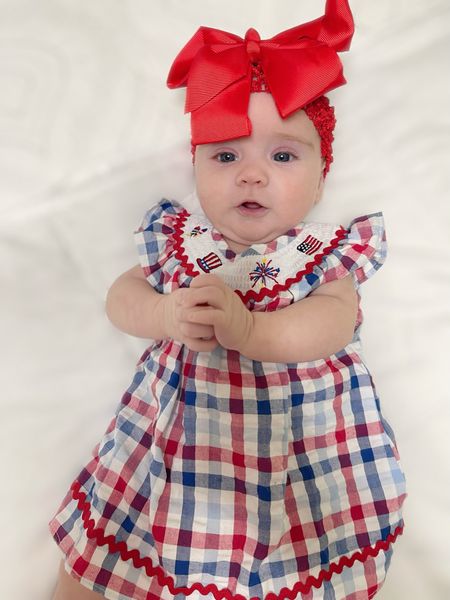 Baby girl patriotic outfit 

#LTKBaby #LTKFindsUnder100 #LTKFindsUnder50
