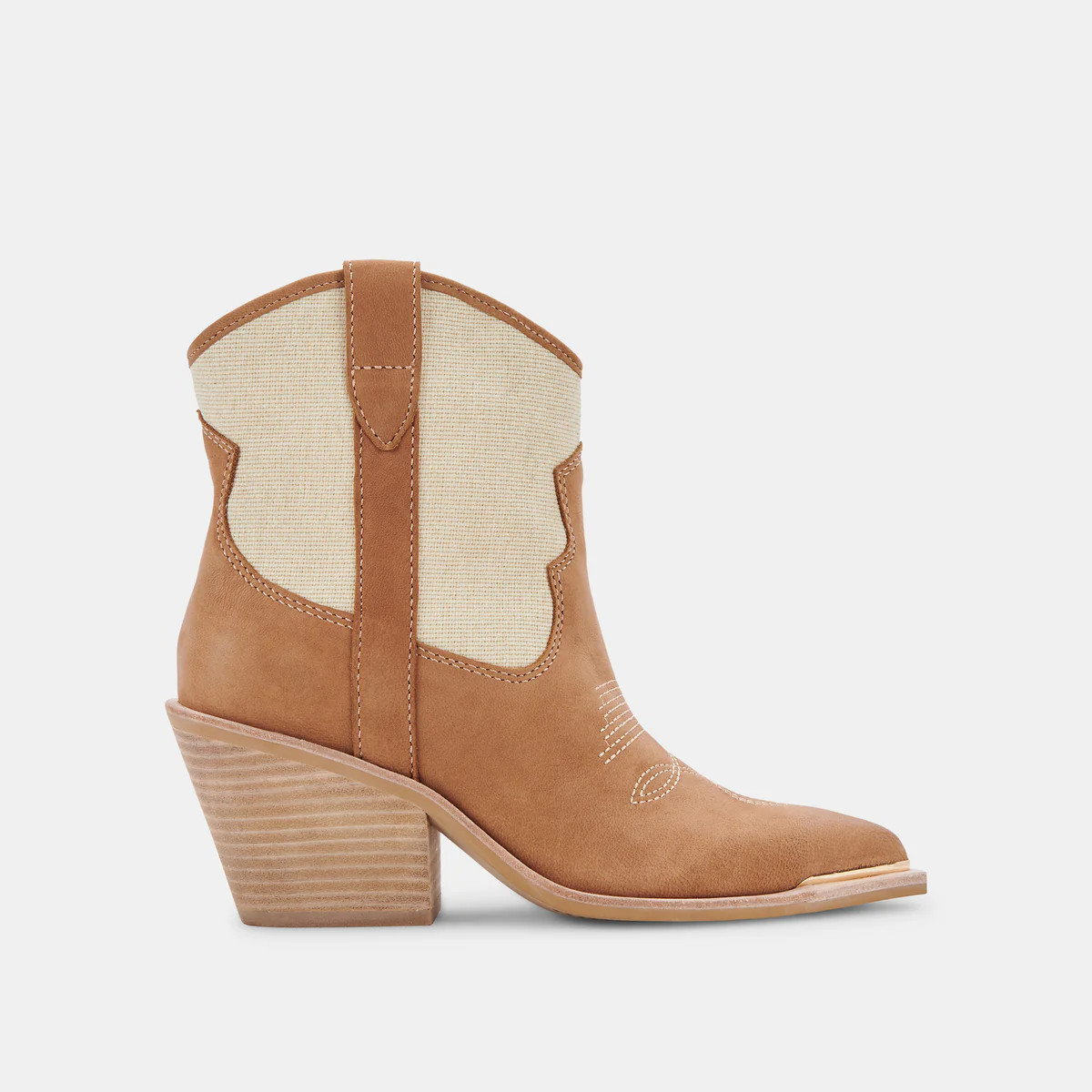 NASHE BOOTIES WHISKEY NUBUCK | DolceVita.com