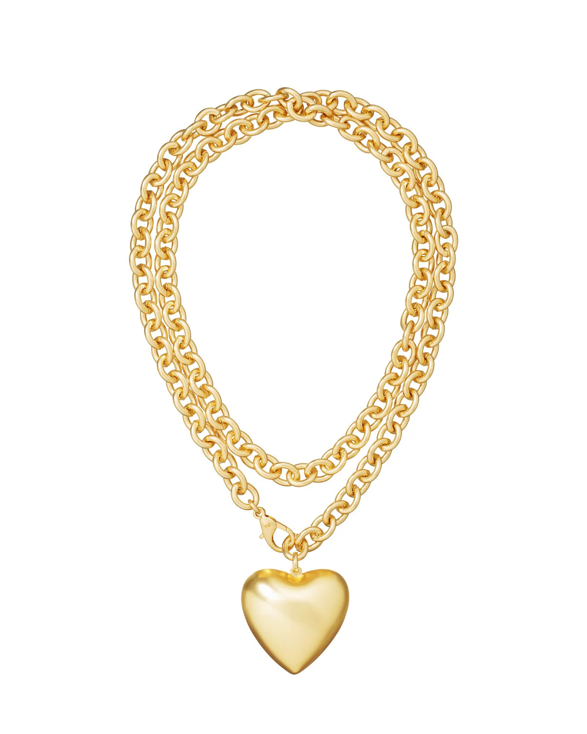 Heart & Soul Necklace in Gold | Over The Moon