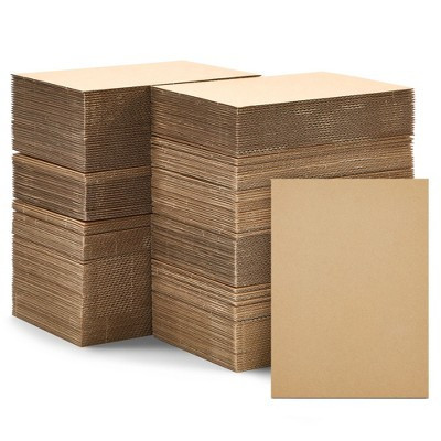 Juvale 200 Pack 5x7 Corrugated Cardboard Sheets for Mailers, Flat Packaging Inserts for Shipping, Mailing, Crafts, 2mm Thick | Target