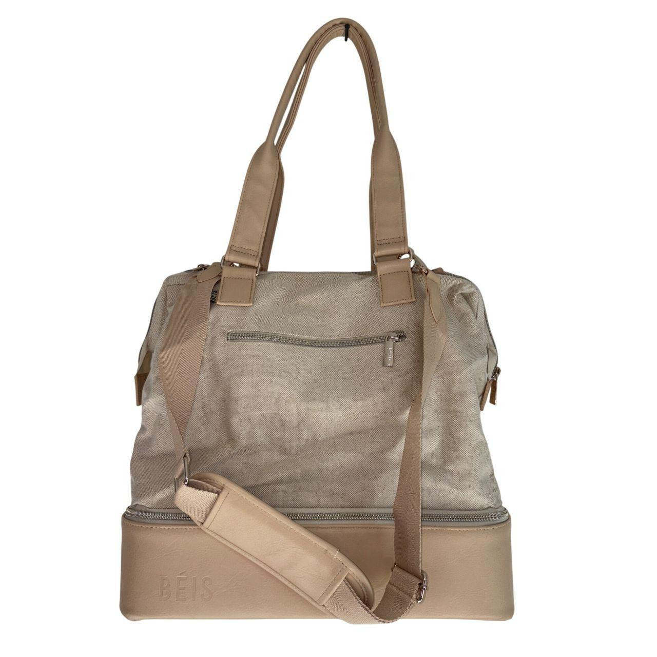 Beis Women's Polyester Bag - Tan/Cream | Depop US