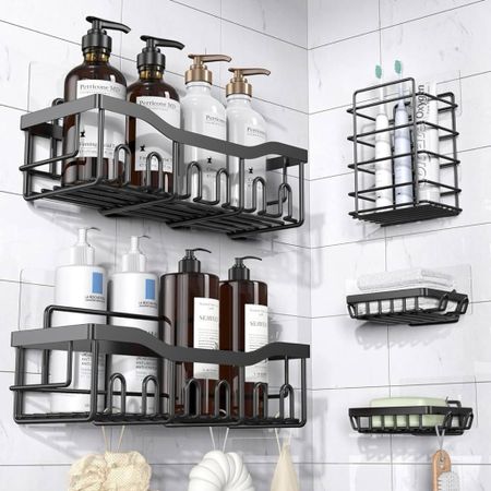 Shower Caddy 5 Pack,Adhesive Shower Organizer for Bathroom

#LTKsalealert #LTKhome #LTKfindsunder50