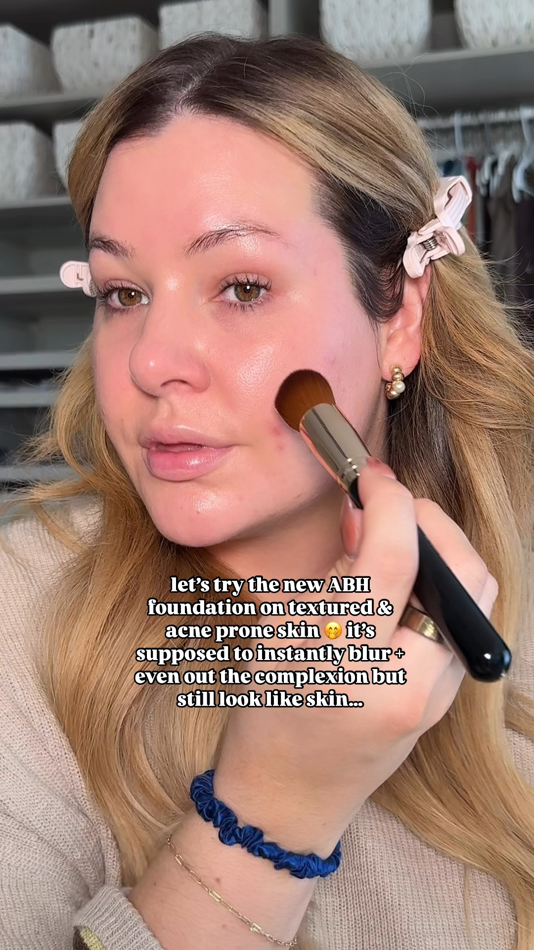 the way it erased that big ole blemish that looked like it should pay rent like no biggie 😭 i loveeee how luminous my complexion looked & it indeed stayed like that most of the day! 

-
textured skin makeup, makeup on acne prone skin, new makeup releases 2025, anastasia beverley hills foundation 

#LTKBeauty