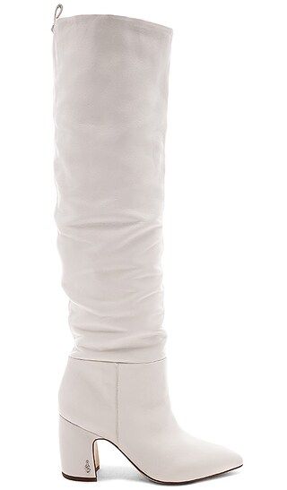 Sam Edelman Hutton Boot in Bright White | Revolve Clothing (Global)