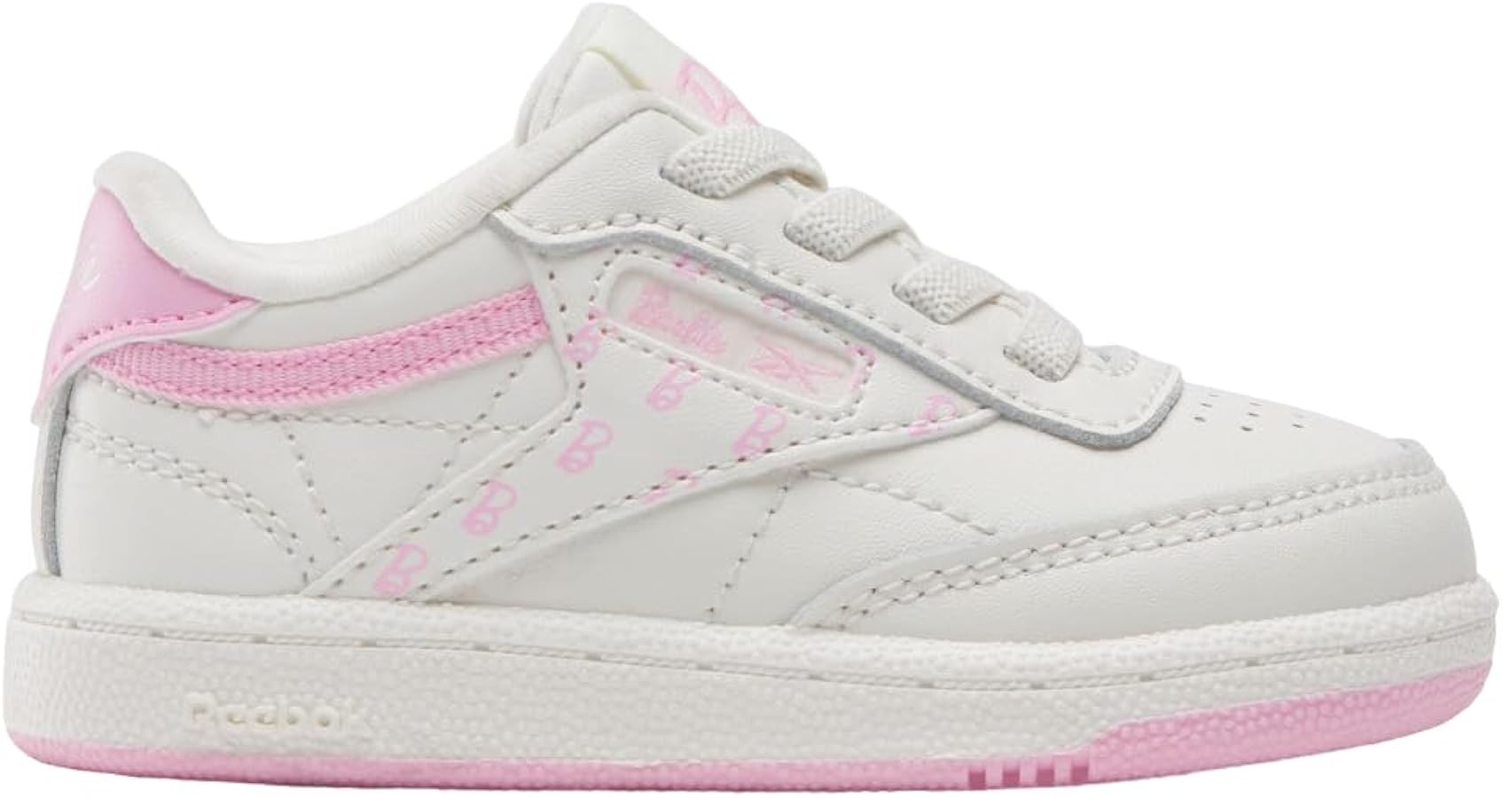Reebok Baby-Girl's Kid's Barbie Club C Sneaker | Amazon (US)
