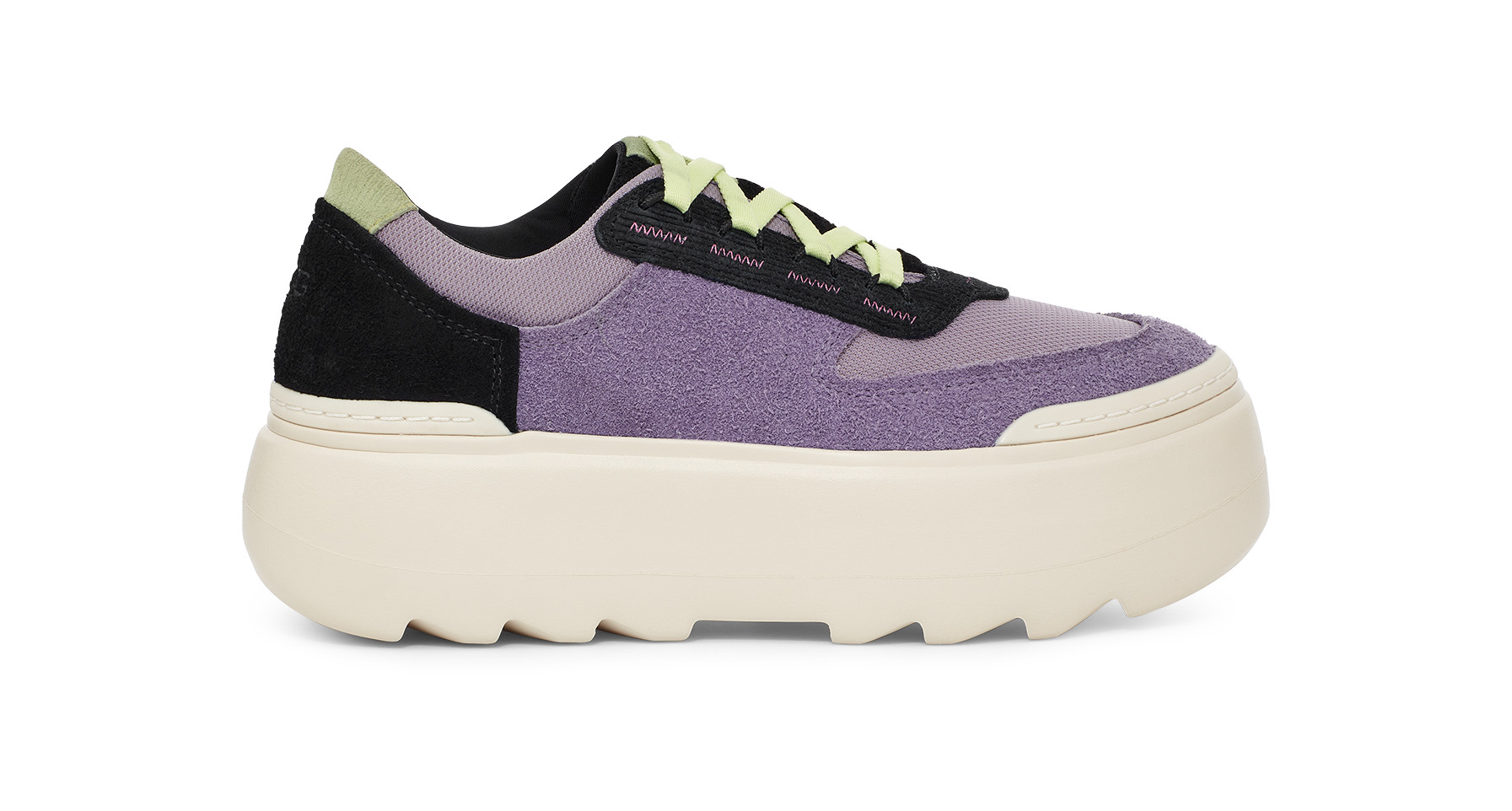 UGG Women's Marin Mega Lace Suede Sneakers in June Gloom, Size 5 | UGG (US)