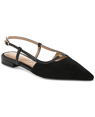 Sam Edelman Women's Cohen Pointed-Toe Slingback Flats - Macy's | Macy's