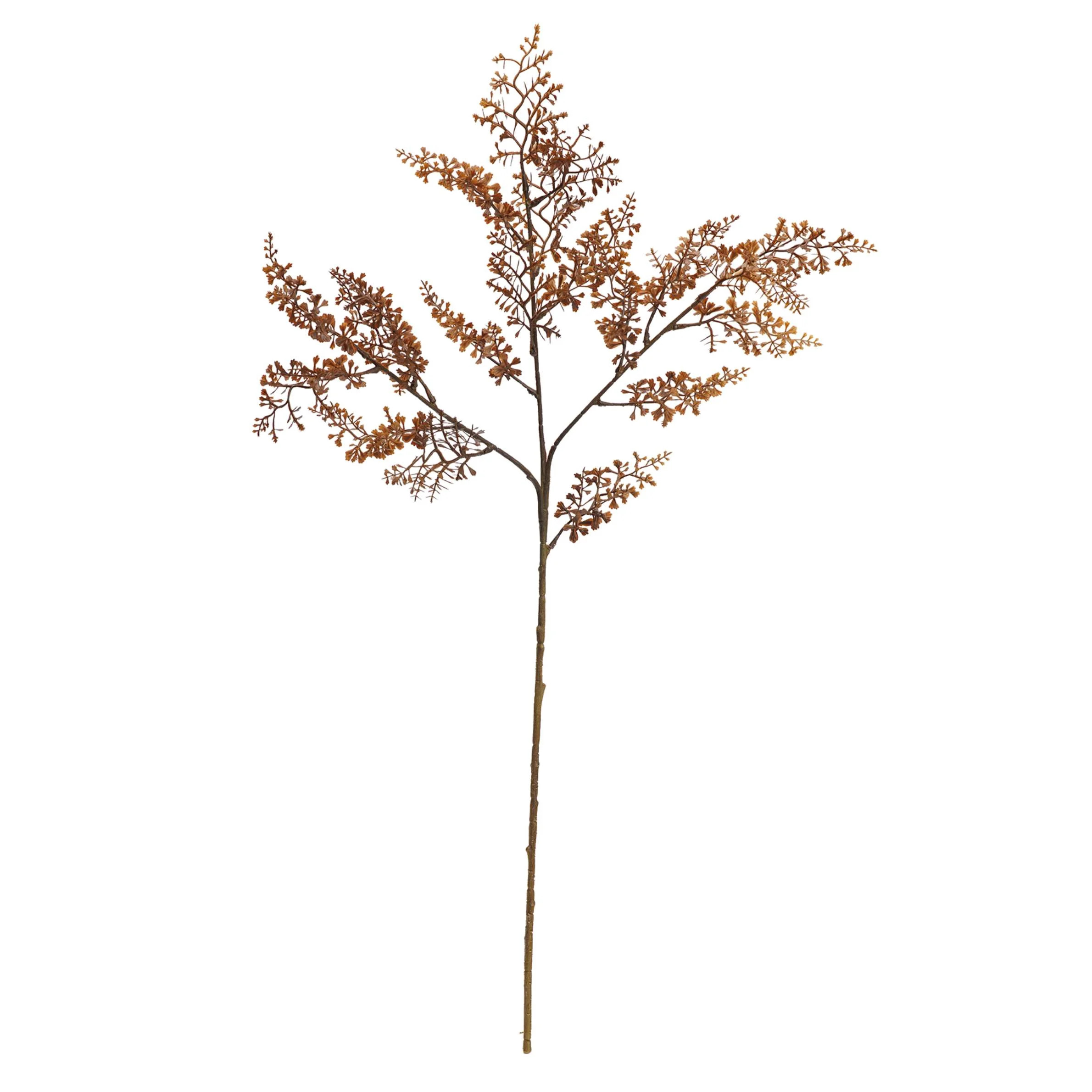 My Texas House Fall Faux Fern Stem, Brown, 29.5" | Walmart (US)