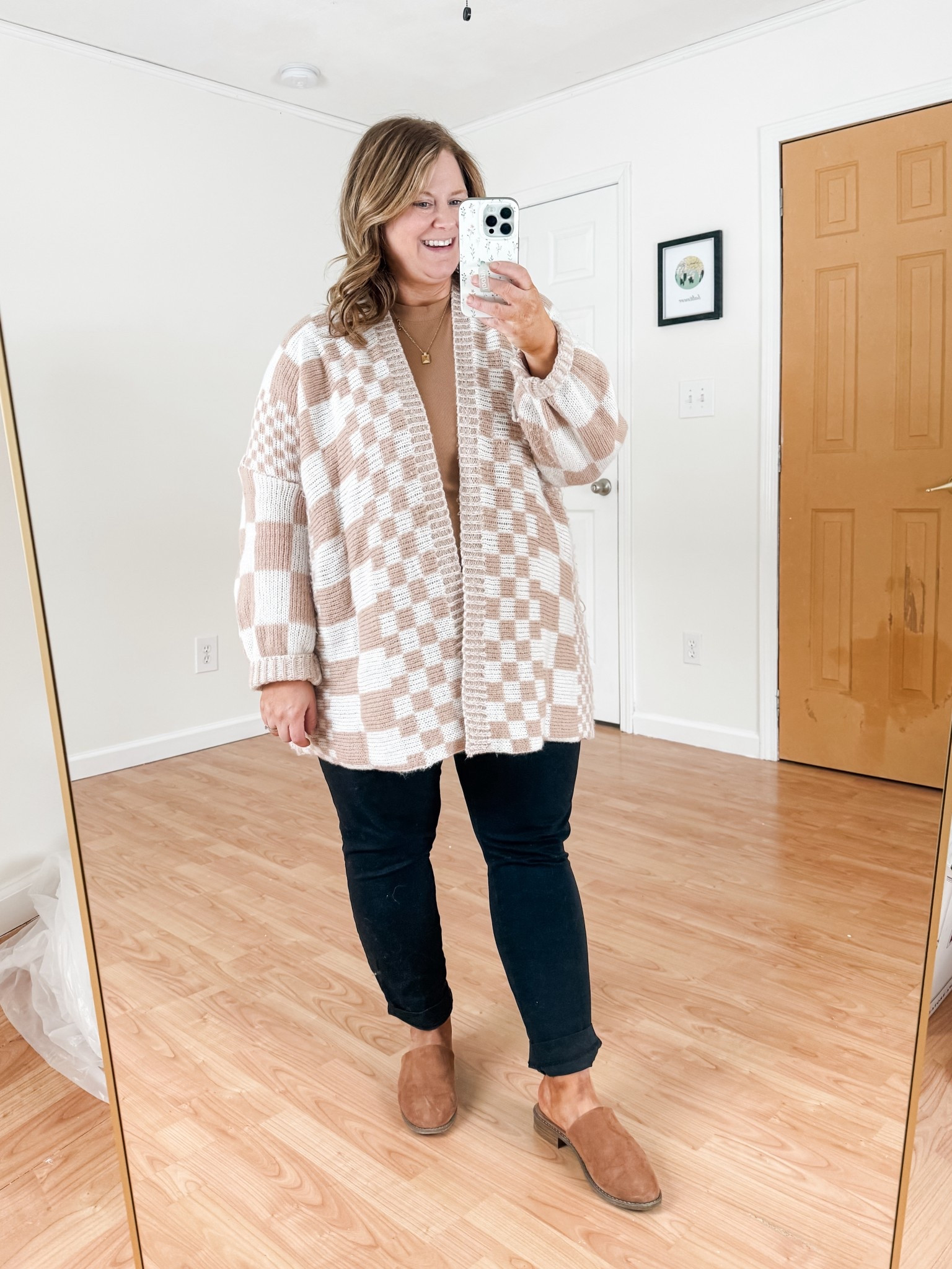 Teacher outfit! Wearing an XL in my cardigan and tee and a 14 in the maternity pixie pants.  Also linked the regular pixie pants I wear when I’m
Not pregnant! 

#LTKMidsize #LTKBump #LTKWorkwear