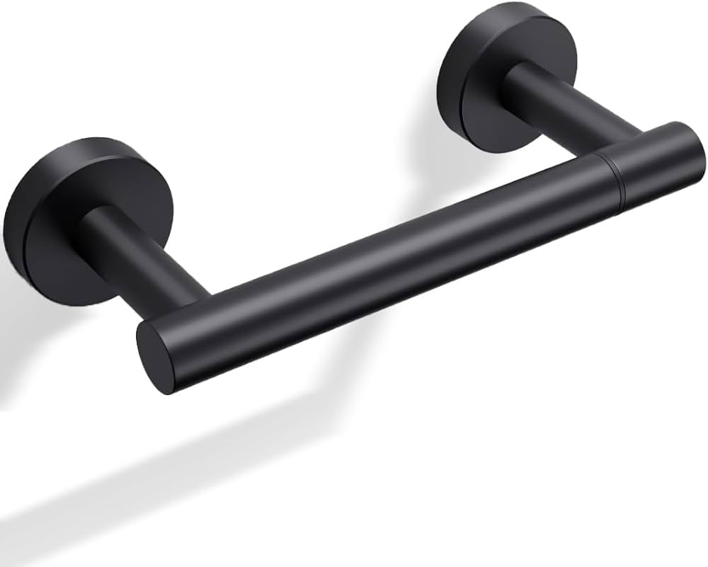 Day Moon™ Matte Black Toilet Paper Holder - Black Toilet Paper Holder Wall Mount - Modern Toile... | Amazon (US)