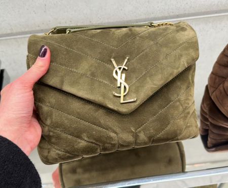Saint Laurent Lou Lou Small in Quilted Suede Bag 

#LTKitbag #LTKSeasonal #LTKeurope