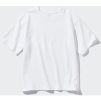 Uniqlo - Airism Cotton Crew Neck T-shirt - White | UNIQLO (UK)