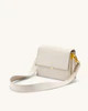 Mini Flap Crossbody - Ivory Lizard | JW PEI US