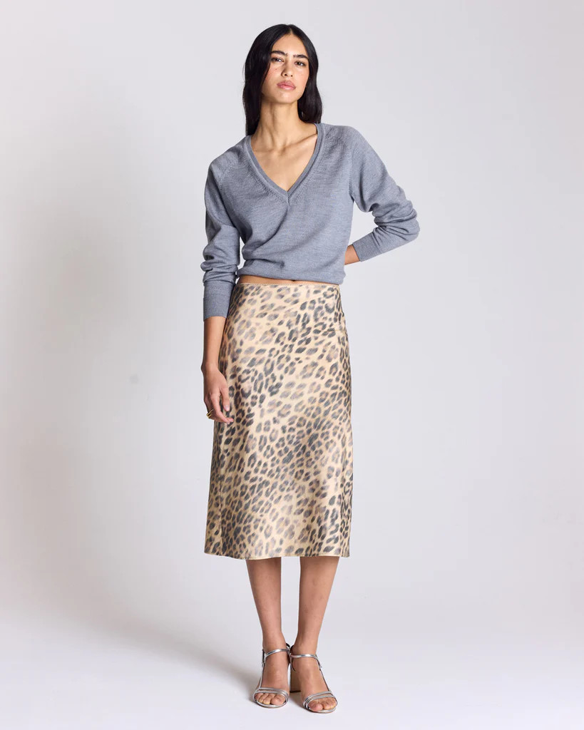 Celia faded leopard skirt | Balzac Paris UK