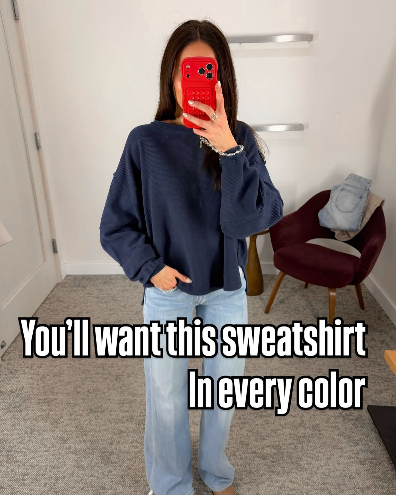 Cozy sweatshirt, gift for her, oversized long sleeve, free people, annabrstylee

#LTKSeasonal #LTKHoliday #LTKGiftGuide