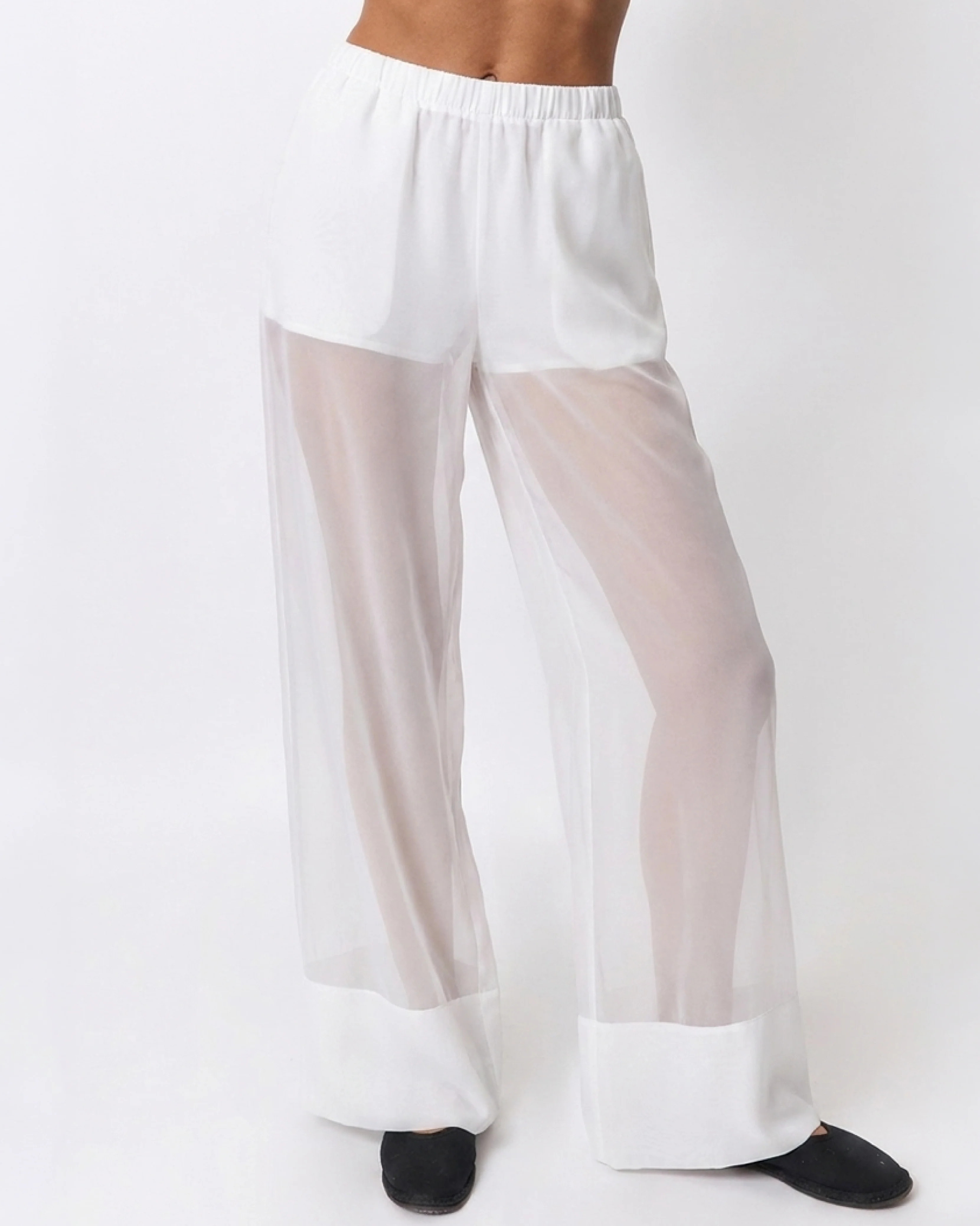 Pull On Sheer Trouser | We Wore What
