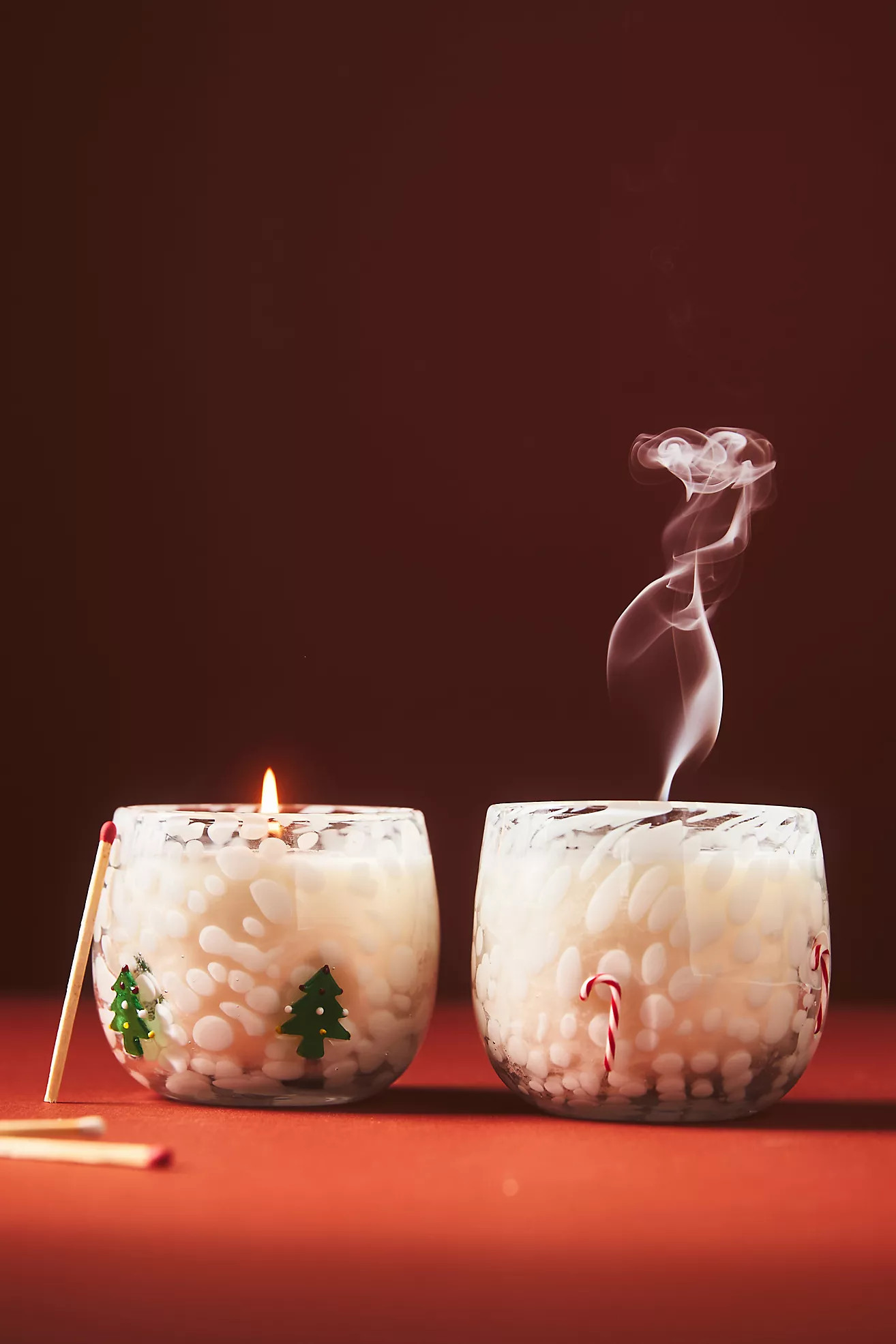 Icon Woody Winter Woods & Vanilla Glass Candle | Anthropologie (US)