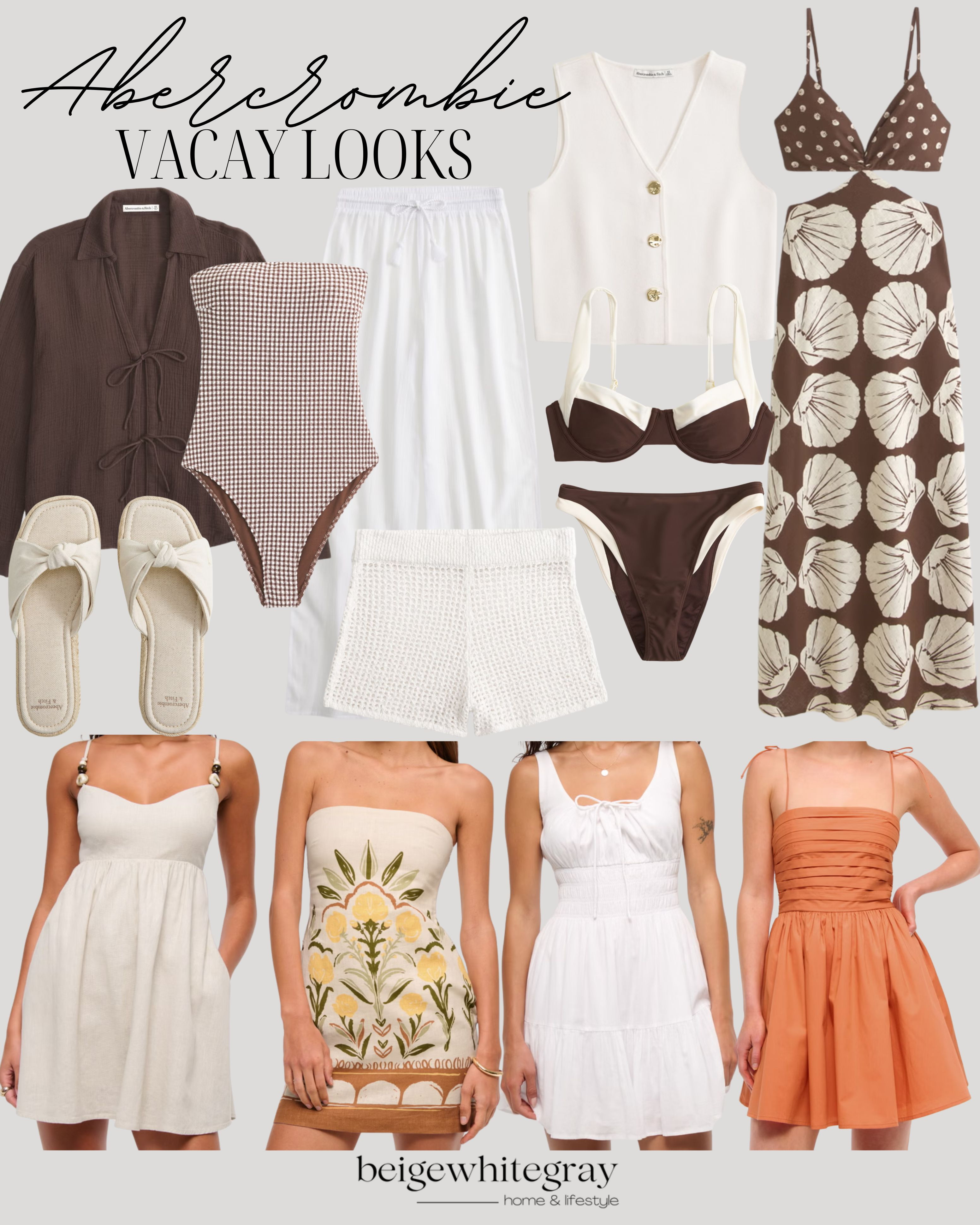 Vacation Looks from Abercrombie!
Abercrombie Summer / Summer Outfits / High-Waisted Bikinis / Maxi Dresses / Lightweight Coverups / Sarongs & Wraps / One-Piece Swimsuits / Tropical Print Dresses / Linen Pants / Breathable Jumpsuits / Crop Tops & Skirts / Resort Wear Sets / Relaxed Rompers / Sleeveless Sundresses / Boho Beach Dresses / Tankini Swimsuits / Travel-Friendly Accessories / Light Wrap Dresses / Linen Dresses / Linen Tops / Midi Dresses / Mini Dresses / Crochet Dresses / Crochet Swimsuits / Ripped Denim Shorts / Neutral Coverups / Raffia Sandals / Raffia Handbags / Raffia Jewelry / Beach Jewelry / Beach Totes /  

 

#LTKSeasonal #LTKStyleTip #LTKSwim