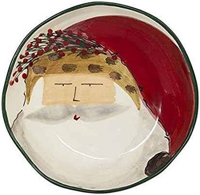 Vietri Old St. Nick Pasta Bowl -Animal Hat, NEW AND EXCLUSIVE 2019 DESIGN | Amazon (US)