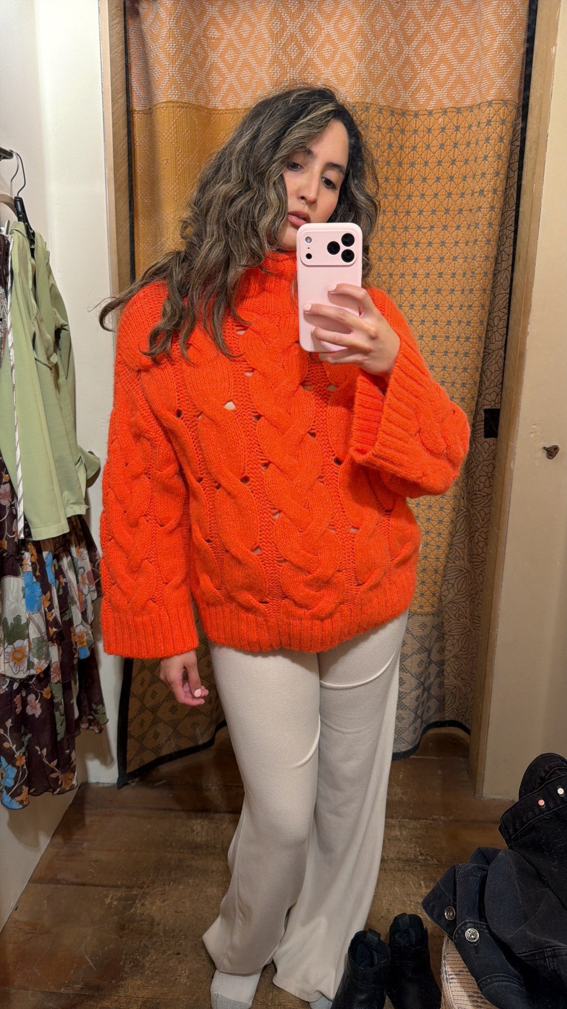 Loving this orange oversized sweater from Free Peoplee maxi 

#LTKGiftGuide #LTKgrwm #LTKootd