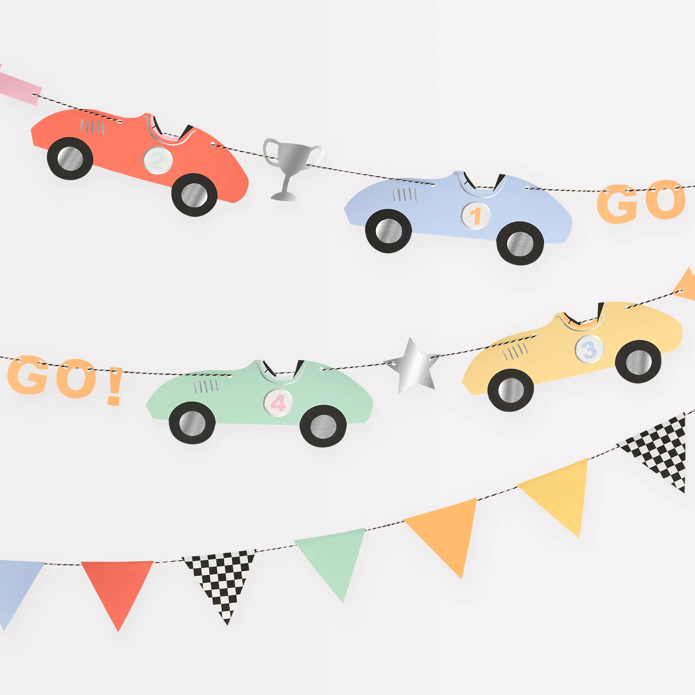 Race Cars Garland | Meri Meri