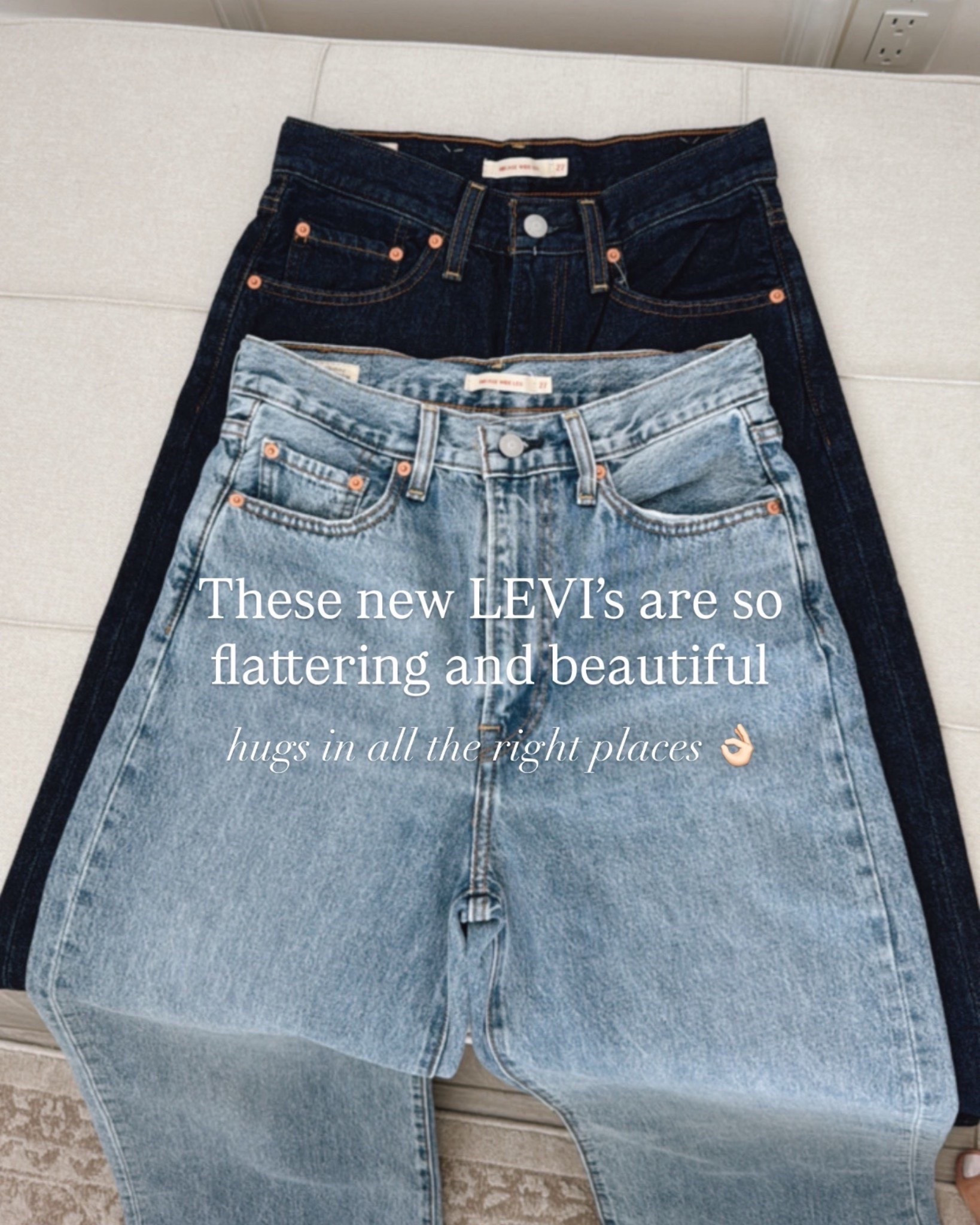 Levi jeans! Flattering and comfortable, hugs all the right places! Amazon find 




#LTKootd #LTKU #LTKgrwm