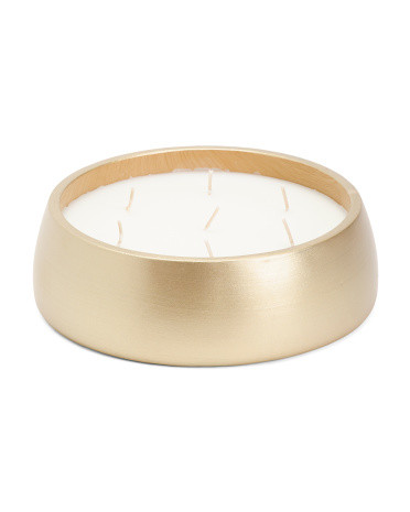 27oz Pumpkin Harvest Multi-Wick Metallic Candle | TJ Maxx