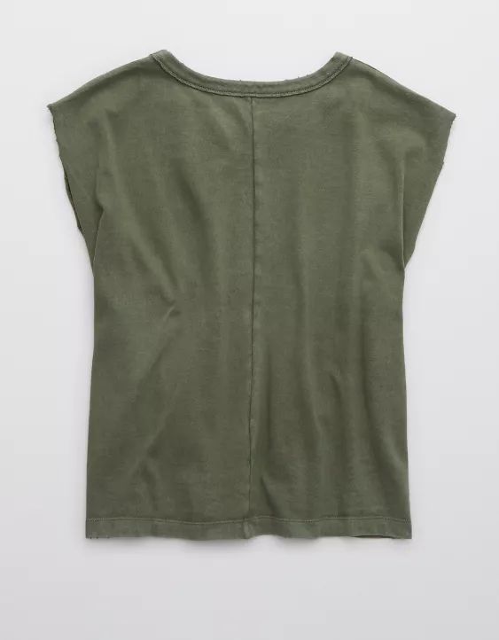 Aerie Dolman Sleeve Oversized T-Shirt | American Eagle Outfitters (US & CA)