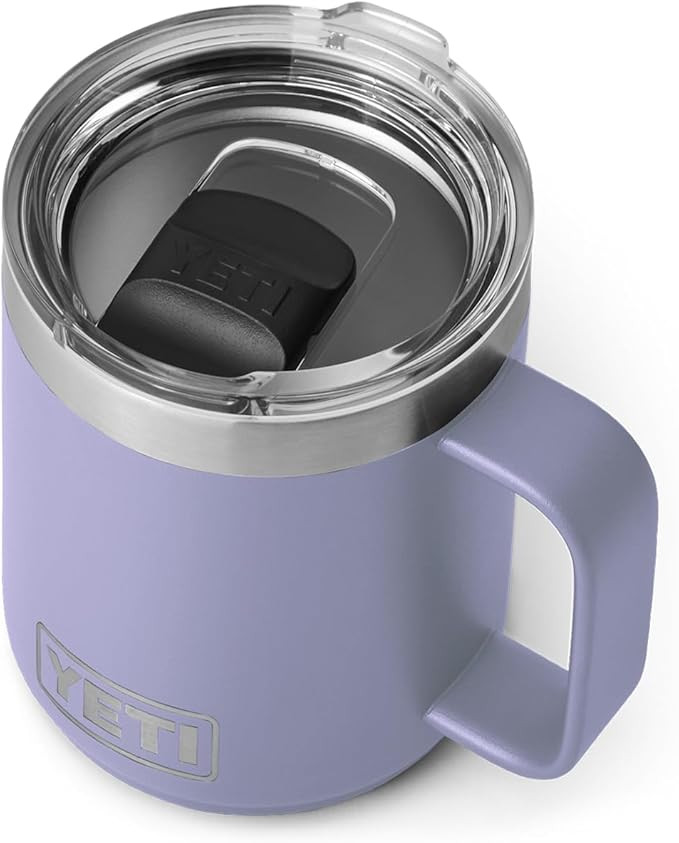YETI Rambler 10 oz Stackable Mug, Vacuum Insulated, Stainless Steel with MagSlider Lid, Cosmic Li... | Amazon (US)