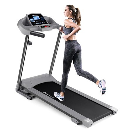 Goplus 2.25HP Electric Motorized Folding Treadmill Home Fitness Running Machine | Walmart (US)